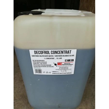 Ulei decofrant concentrat Decofrol Universal Tego, 20 L